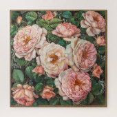Lichtroze Rozen Legpuzzel (Verticaal)