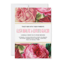 Lichtroze  rozen met een bloeiende bruiloft