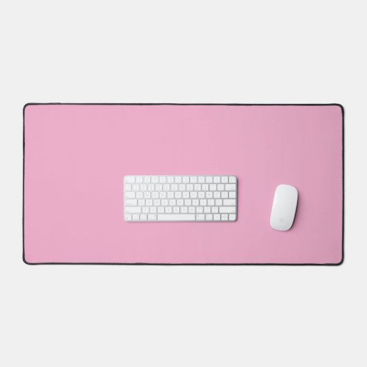 Lichtroze Solid Color Desk Mat (Keyboard & Muis)
