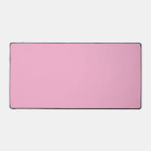 Lichtroze Solid Color Desk Mat (Voorkant)