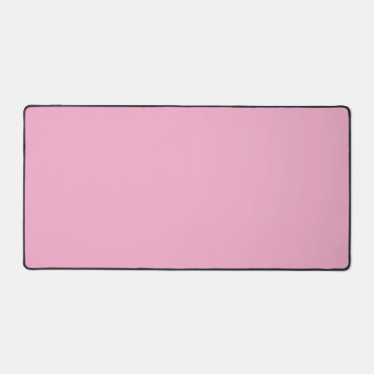 Lichtroze Solid Color Desk Mat (Voorkant)