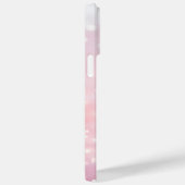 Lichtroze sprankelende glitter bokeh naam trendy Case-Mate iPhone case (Achterkant / Rechts)