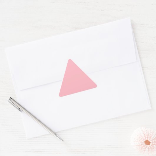 Lichtroze Sticker (Envelop)