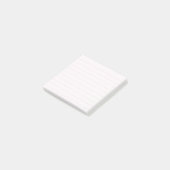 Lichtroze stip regel Post-it notes (Schuin)