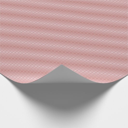 Lichtroze Stippen Elegant Inpakpapier (Hoek)