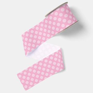 Lichtroze Stippen Grosgrain Lint