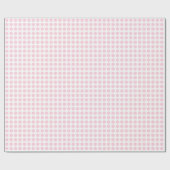 Lichtroze Stippen op wit omslagpapier Cadeaupapier (Vlak)