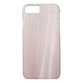 lichtroze tulle stof Case-Mate iPhone case (Achterkant)