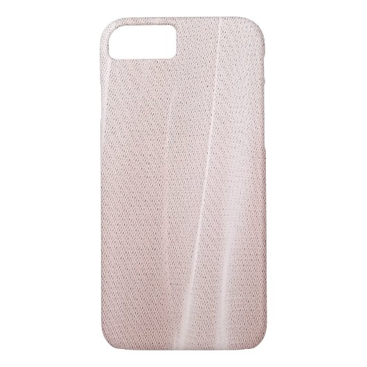 lichtroze tulle stof Case-Mate iPhone case (Achterkant)