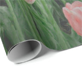 Lichtroze Tulp Inpakpapier (Rol Hoek)