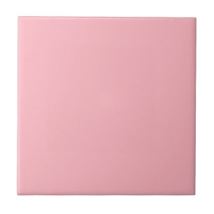 Lichtroze vaste kleur tegeltje