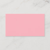 Lichtroze Visitekaartje (Voorkant)
