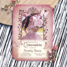 Lichtroze vlinders,  bruine Quinceanera