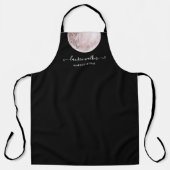 lichtroze volle maan elegant make - up artiest schort (Voorkant)