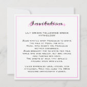 Lichtroze & Witte Lelie 30e trouwdag (Achterkant)