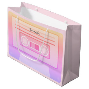 Lichtroze Y2k 90s Retro Audio Cassette Custom Groot Cadeauzakje