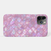 Lichtroze Zeemeerminprint Case-Mate iPhone Case (Achterkant (horizontaal))
