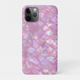 Lichtroze Zeemeerminprint Case-Mate iPhone Case