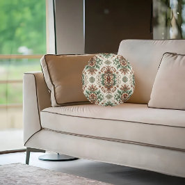 lichtrustiek rond kussen