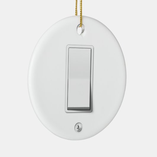 Lichtschakelaar Keramisch Ornament (Rechts)
