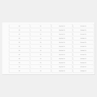 Lichtschakellabels Labels