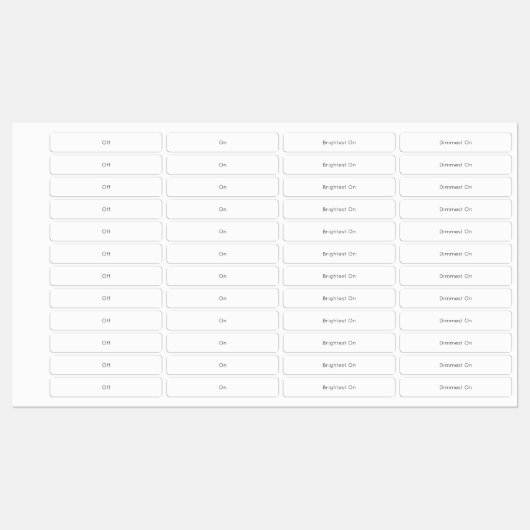 Lichtschakellabels Labels (Vel)