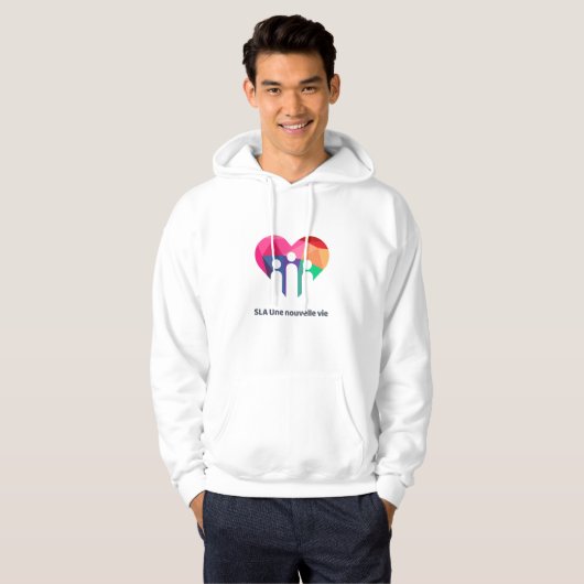 Lichtshirt Hoodie (Voorkant volledig)