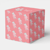 lichtsima Ballet Hippo Peach Birthday Gift Box/ Bedankdoosjes (Achterkant)