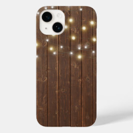 Lichtslinger op eikenhout Case-Mate iPhone 14 hoesje