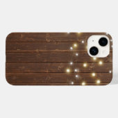 Lichtslinger op eikenhout Case-Mate iPhone case (Achterkant (horizontaal))