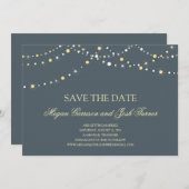 Lichtslinger Save the Date Kaart (Voorkant / Achterkant)