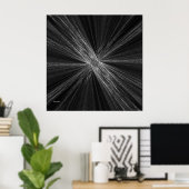 Lichtsnelheid Poster (Thuiskantoor)