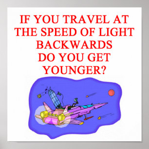 Lichtsnelheid Poster