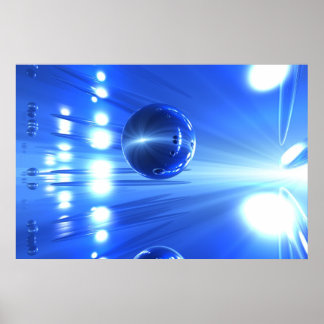 Lichtsnelheid Poster