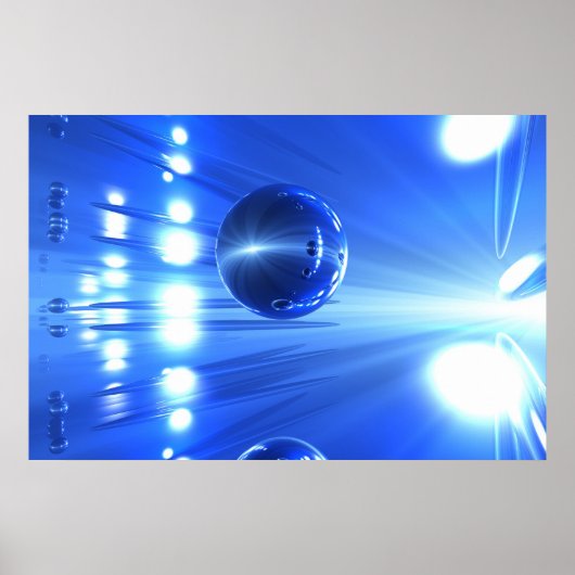 Lichtsnelheid Poster (Voorkant)