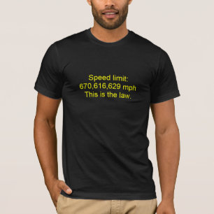 Lichtsnelheid T-shirt