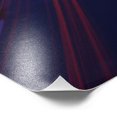 Lichtspoor voor het verkeer van voertuigen foto afdruk (Hoek)