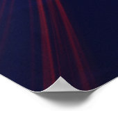 Lichtspoor voor het verkeer van voertuigen poster (Hoek)