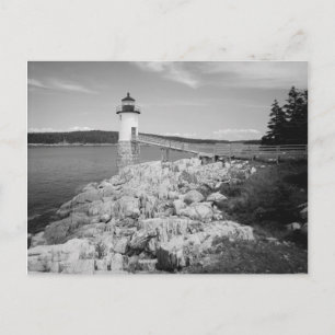 Lichtstation Isle Au Haut Briefkaart