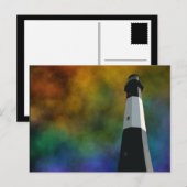 lichtstation van tybee briefkaart (Voorkant / Achterkant)