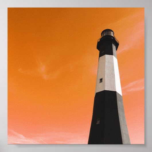 lichtstation van tybee poster (Voorkant)