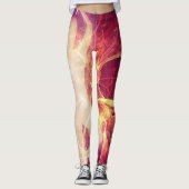 Lichtsterkte Paarse Leggings (Voorkant)