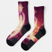 Lichtsterkte Paarse Sokken (Links)