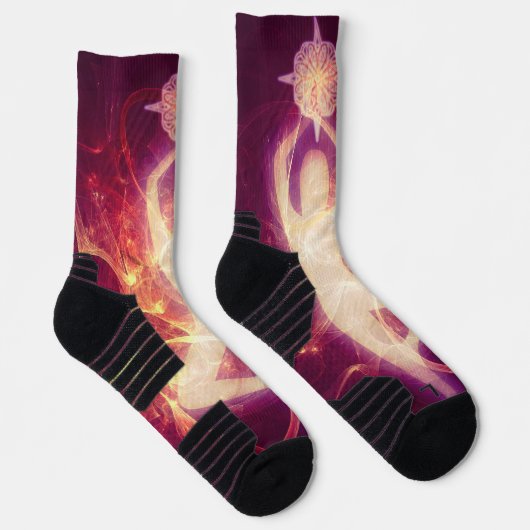 Lichtsterkte Paarse Sokken (Rechts)