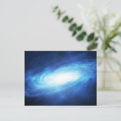 lichtsterrenstelsel briefkaart (Staand voorkant)