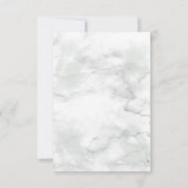 Lichtstoffige blauwe Eucalyptus Succulent Place Ca RSVP Kaartje (Achterkant)