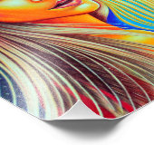 lichtstraal foto afdruk (Hoek)