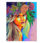 lichtstraal foto afdruk (Voorkant)