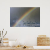 Lichtstraal Poster (Keuken)