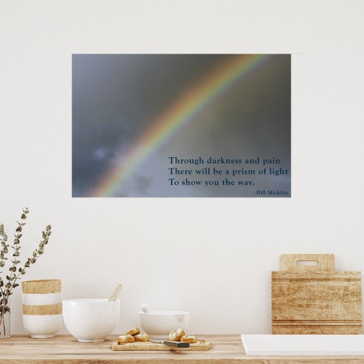 Lichtstraal Poster (Keuken)